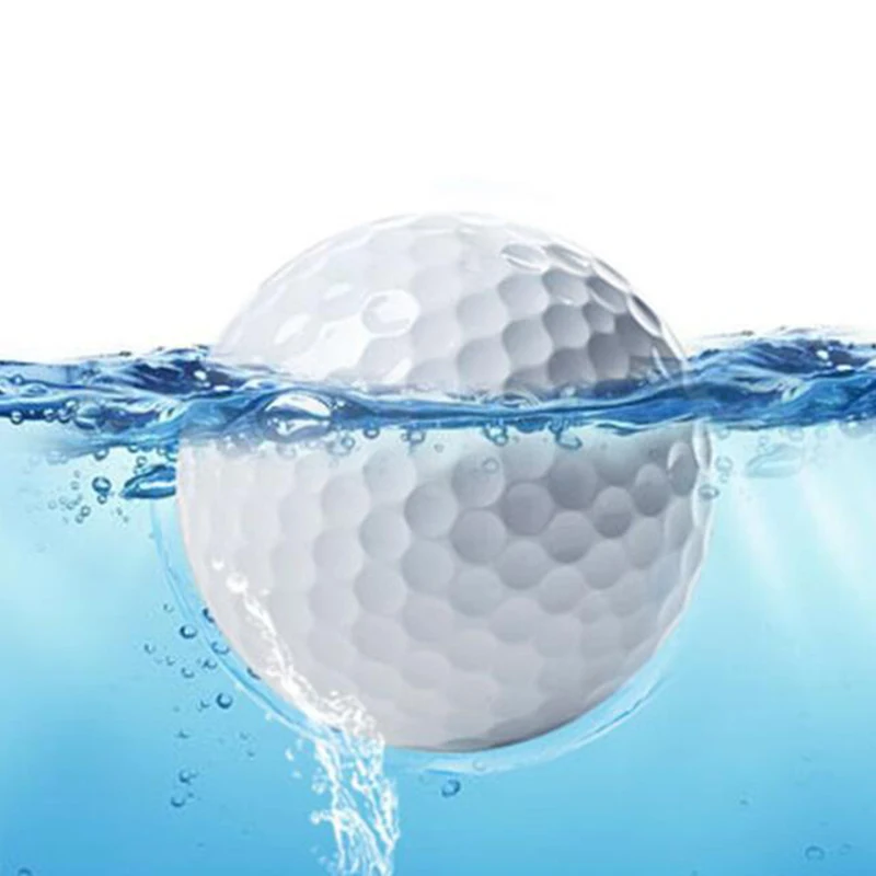 CRESTGOLF 5pcs/ Pack Floating Golf Balls Water Golf Pelotas Balle De Golf Practice Balls 2 Layer Floater Balls Golf Accessories