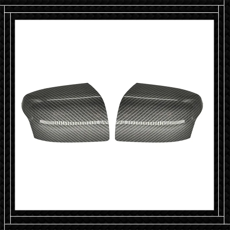 

1 Pair High Quality ABS Rear View Mirror Cover For F-ord F-ocus 2007-2013 Car Accessories Water transfer printing Side Covers