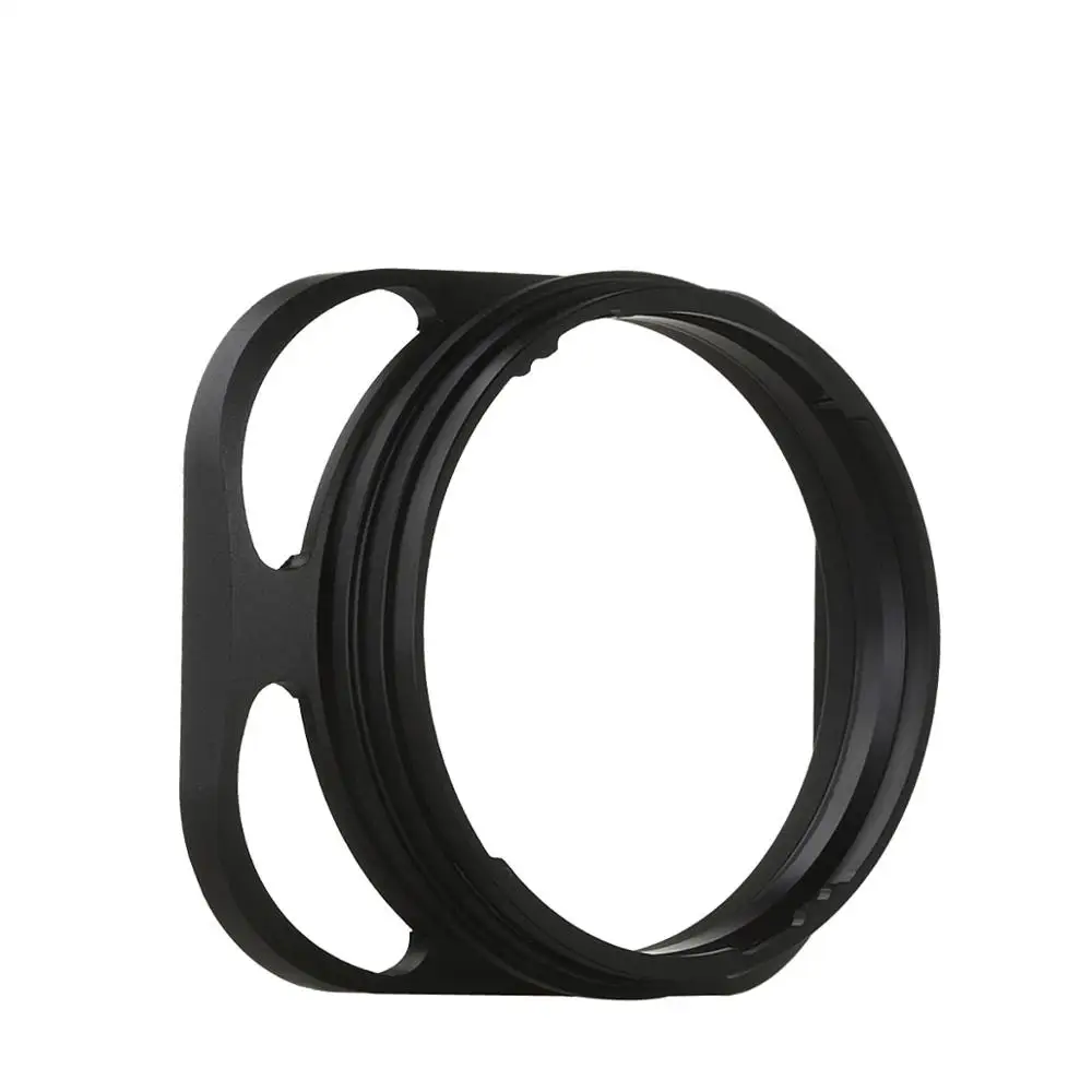 Haoge Square Metal Bayonet Lens Hood for Sony RX1R RX1RM2 RX1 Rx1rii Camera AND Sony FE35mm/F2.8 E-Mount Lens