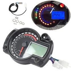 7 Color 299 KM/H Motorcycle LCD Digital Odometer Speedometer Moto Dashboard Motorcycle Meter MAX for BMW E46 E60 90 Accessories