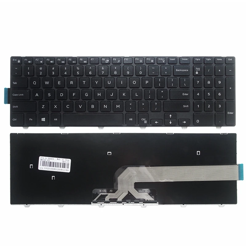 US NEW Laptop Keyboard For DELL Inspiron 15 5547 5541 7748 P51F P39F P57F 3548 3000 3576 3559 3565 3567 3568 3593 5576 5577 5551
