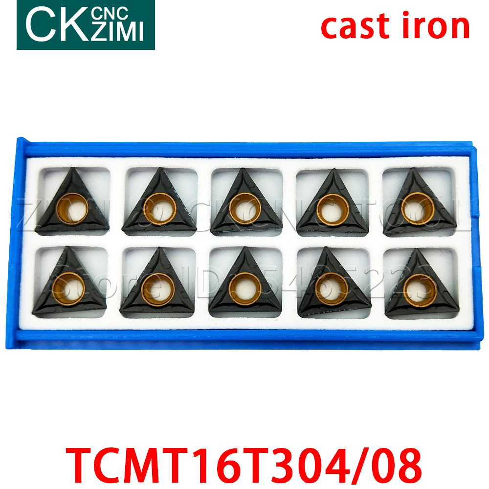 TCMT16T304 TCMT16T308 carbide inserts Internal wood Turning tools high quality metal lathe machine TCMT CNC tools for cast iron