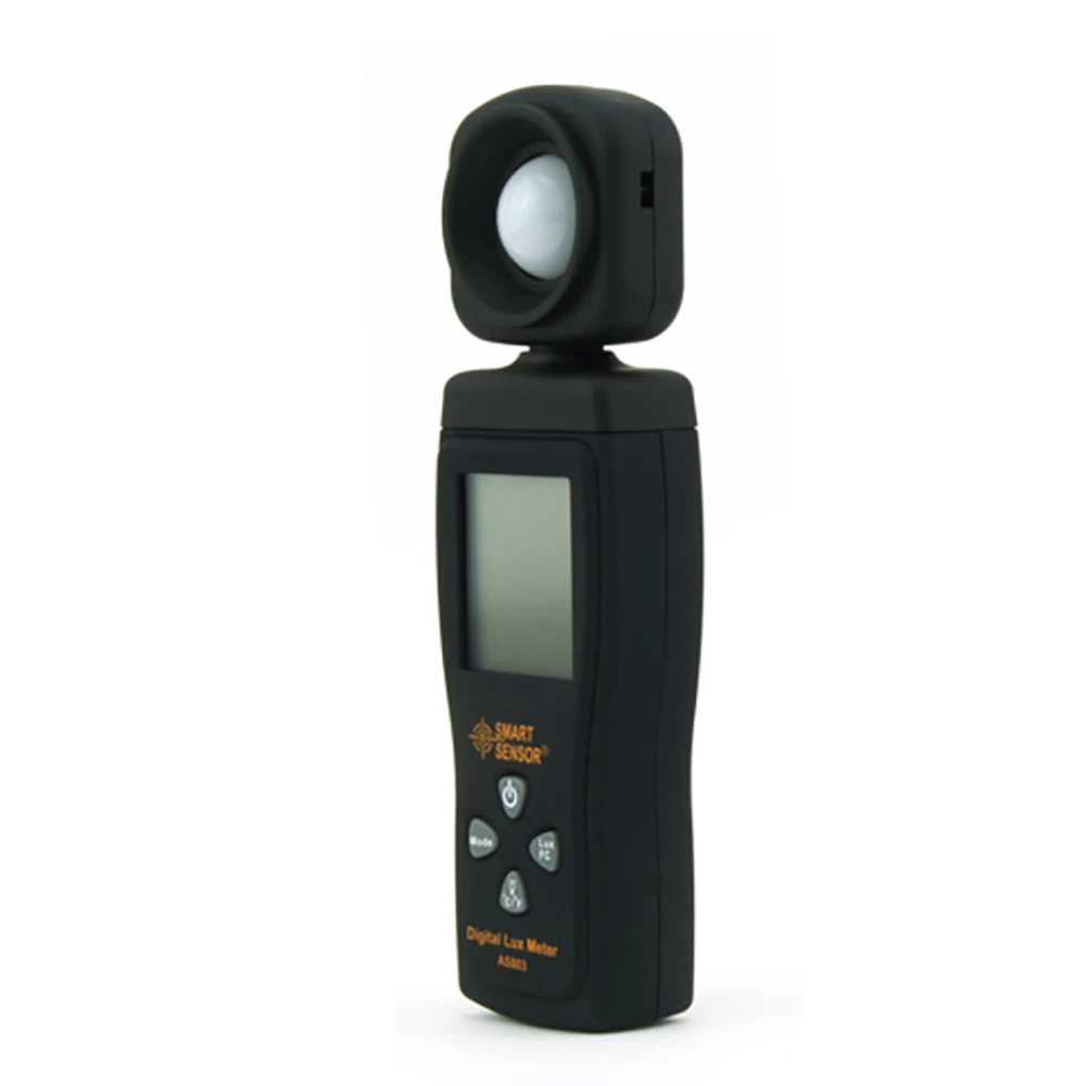 SMART SENSOR AS803 Digital Lux Meter Luminance Tester Light Meter 1-200000 Lux Tools fotometro spettrometro Actinometer