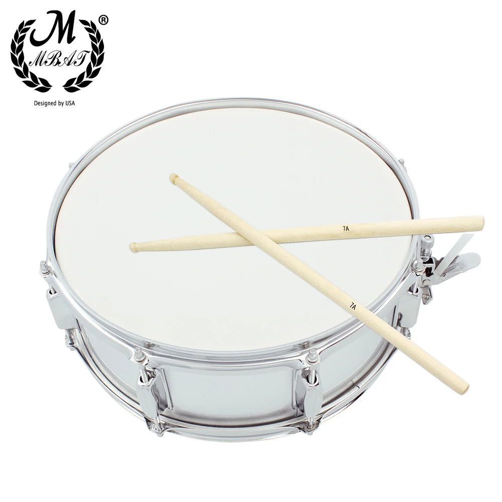 M MBAT 1 pair Maple Drumsticks Jazz Snare Drum Sticks High quality Percussion Instrument Accessories Lightweight Music Tools