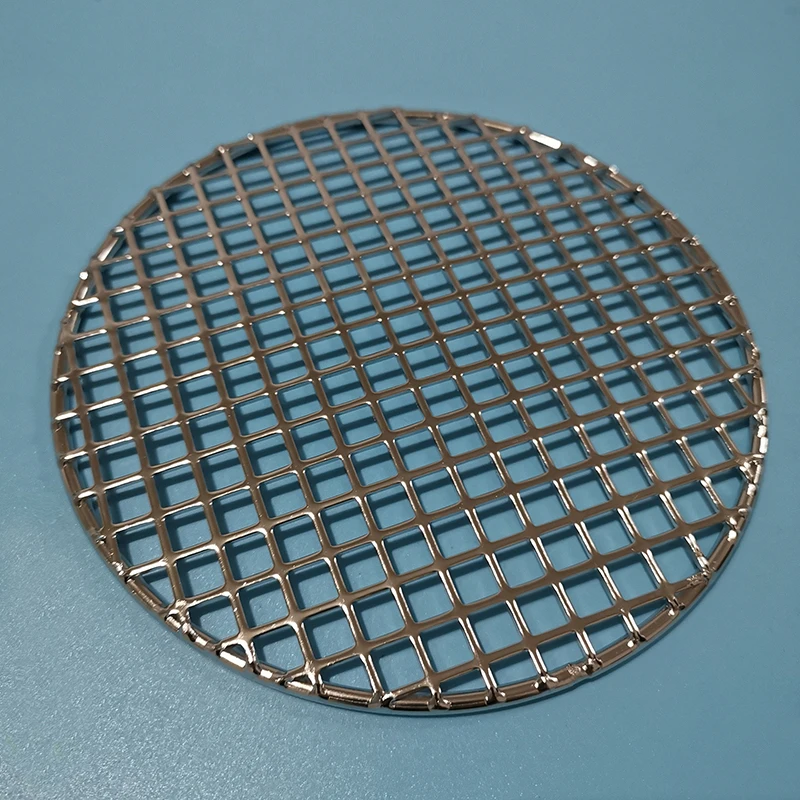 Non-Stick 304 Stainless Steel  barbecue net round BBQ grill net bbq grill mat bbq grill bbq accessories bbq tools