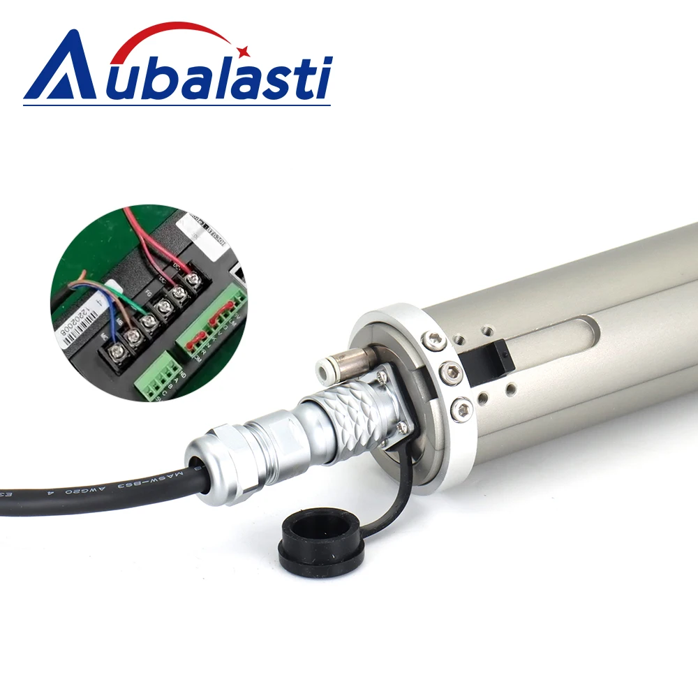 Aubalasti 350W Ultra High Speed Milling Cutter Head 0-60000rpm for Cutting Acrylic Board Aluminum Plastic and Density Board