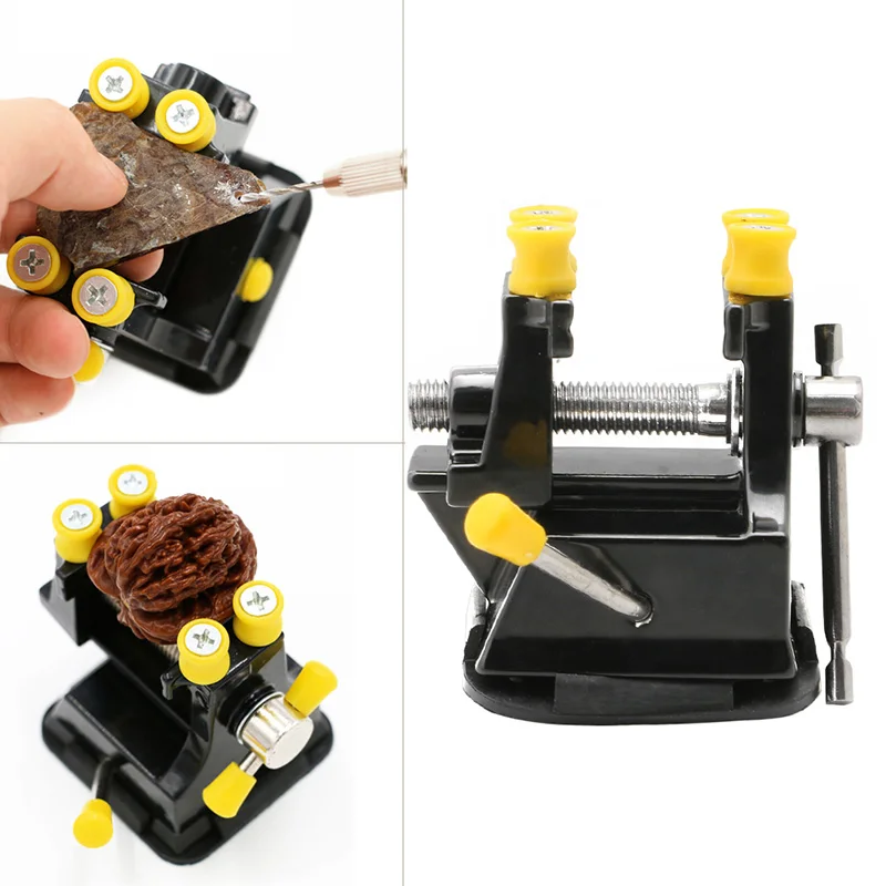 DIY Jewelries Craft Mould Fixed Repair Hand Tool Mini Vice Suction Grip Vise L4MB