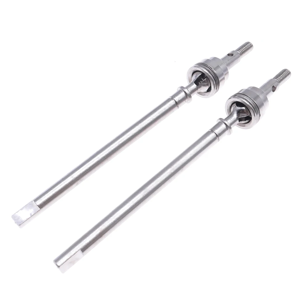 RCAWD 2pcs/set #45 steel front CVD drive shaft axle for 1-10 RGT 86100 86110 FTX5579 Outback Fury crawler parts