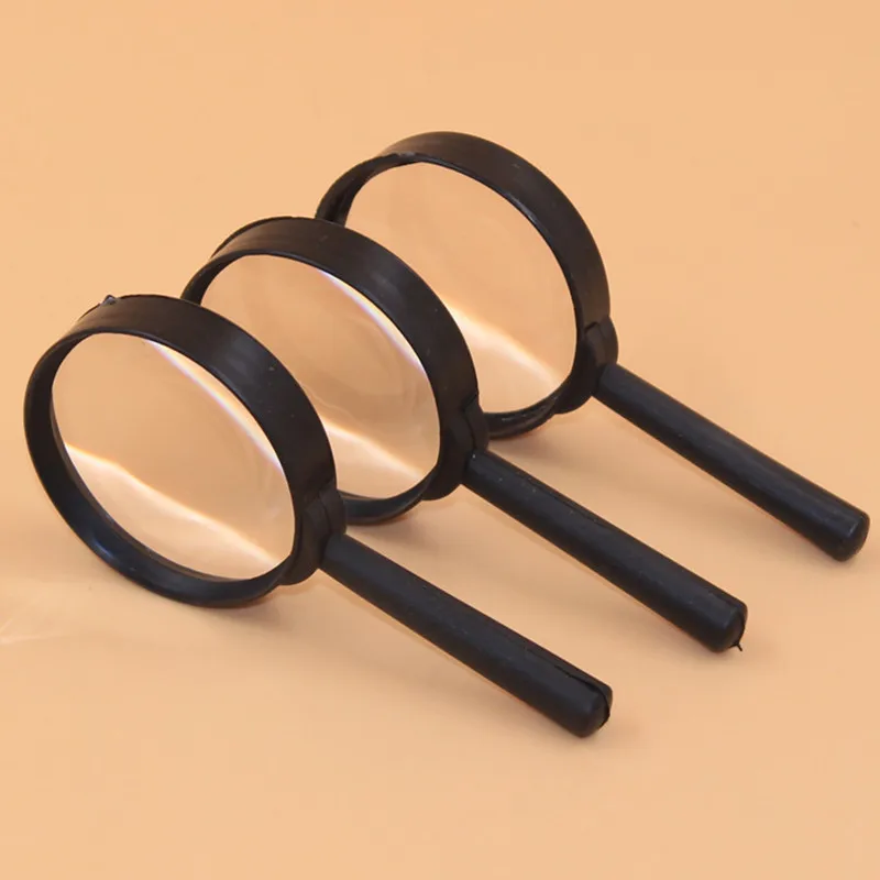 Strumento di manutenzione ausiliaria di ispezione dei gioielli di ispezione dello specchio di lettura della lente d'ingrandimento 5x tenuto in mano 60mm
