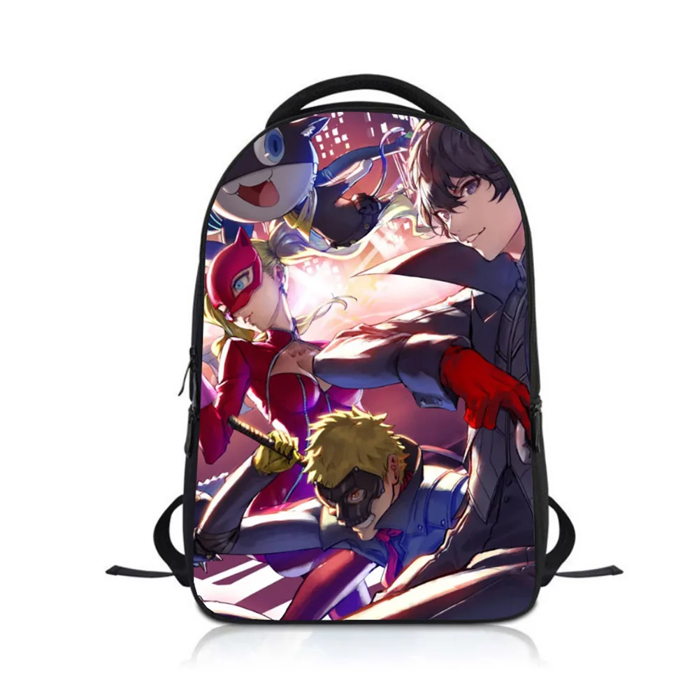 Jungen Mädchen Rucksack Kindergarten Bookbag Anime Persona 5 Studenten Rucksack Schule Tasche Kinder Cartoon Rucksack