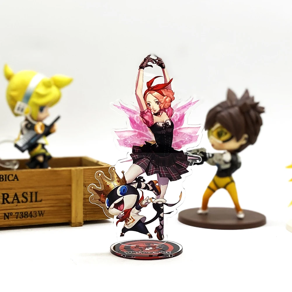 Persona5 P5 bohater Ryuji Anne Yusuke Haru Morgana japoński akrylowe figurki standee dekoracja biurka ozdoba na wierzch tortu