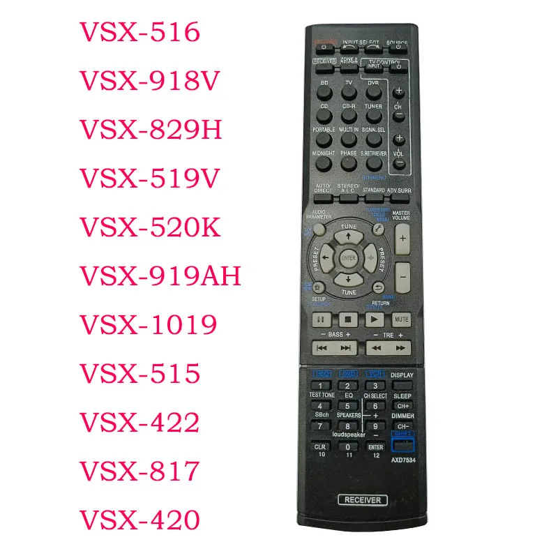 AXD7534 Remote control for pioneer AV Receiver Home Theater VSX-516 VSX-918V VSX-829H VSX-519V VSX-520K VSX-417 VSX-515