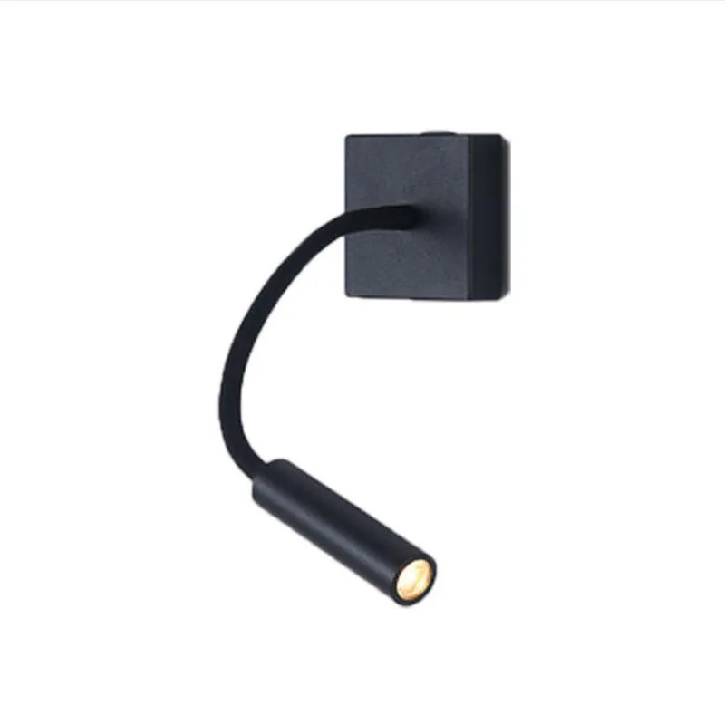 

Светодиодные настенные светильники Прикроватные лампы для чтения книг Новый дизайн Хорошее качество Светодиодные бра Гибкая трубка Кабинет Ежедневные светильники Светильник