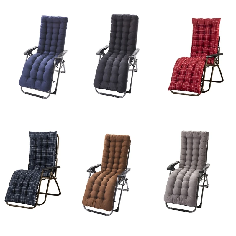 Terrasmeubilair Hoge Rugleuning Schommelstoel Kussen Indoor Outdoor Chaise Ligstoel Pad Dikke Gewatteerde Swing Groothandel