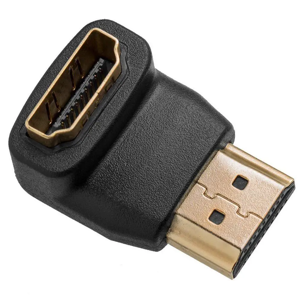 HDMI-compatible Adapter 90 270 Degree Right Male To Female Converter Extender For PS4 HDTV Projetor Laptop Monitor 1.4 Converter