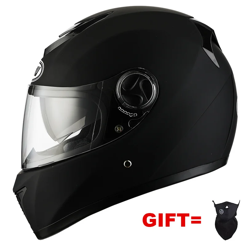 

New Arrivals Motorcycle Helmet With Dual Lens Full Face Motorbike Helmet For Adults Double Visors Dirt Bike Helmets For Adults