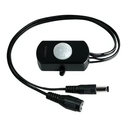 DC 12V 24V 3A Mini Pir rilevatore di interruttori con sensore di movimento a infrarossi per il controllo dell'illuminazione a LED dell'armadio dell'armadio