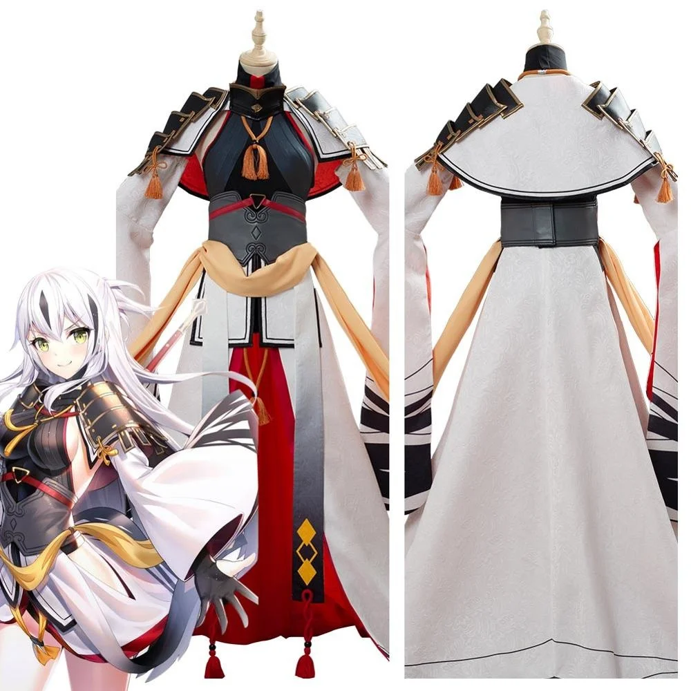 Fate Grand Order Nagao Kagetora Cosplay Costume Halloween Carnival Costume For Adult Women Dress