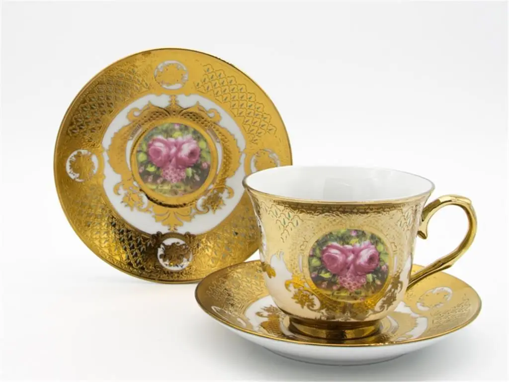 DOLBOVIZücev Markız Rose Porcelain 6'lı Tea cup Pad ELIZE-60 mug кружка coffee cup cup اكواب قهوه tazas