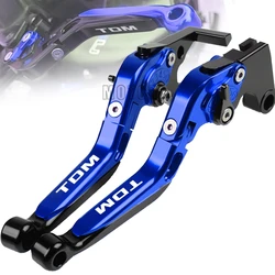 TDM 850 900 Motorcycle Adjustable CNC Brake Clutch Levers Handle For YAMAHA TDM900 2004-2014 2013 2012 2011 2010 2009 2008 2007