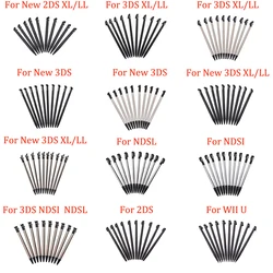 10PCS Metal Telescopic Stylus Plastic Stylus Touch Screen Pen for Nintendo 2DS 3DS New 2DS LL XL New 3DS XL LL For NDSL NDSi