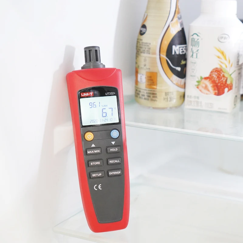 UNI-T UT332+/331+ High-precision Temperature Humidity Meter Warehouse Cold Chain Laboratory Temperature/Humidity Meter