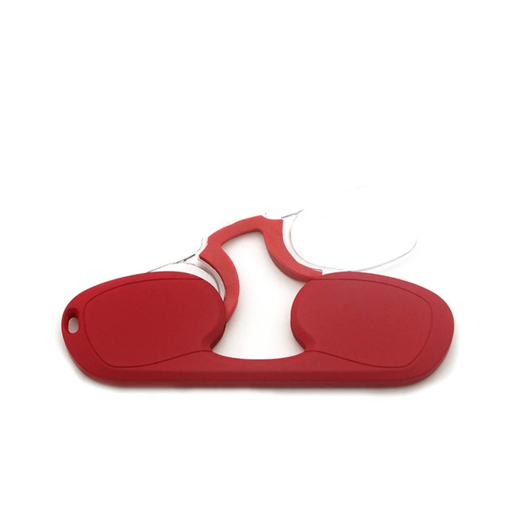 Clip Neus Mini Leesbril Mannen Vrouwen Lezers Bril Bril Zonder Bakkebaarden Pince-nez1.0 + 1.5 + 2.0 + 2.5 + 3.0 + 3.5