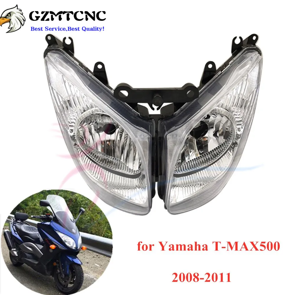 TーMAX500  08用　ヘッドライト TMAX500 08-11フロントledヘッドライトヤマハT-MAX500 XP500 xp tmax T