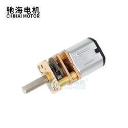 ChiHai Motor CHF-GM12-N10 12mm DC 1.5V-6 V 25RPM 2150RPM Low Voltage High Speed Gear Motor With 10 mm D-shaft For DIY