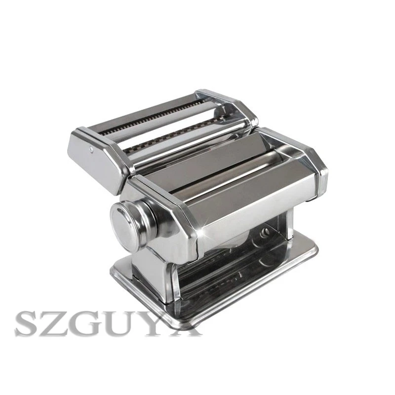 Stainless Steel Pasta Electric Manual Dual Use Noodle Maker Handmade Spaghetti Noodles Press Machine Roller Dough Cutter