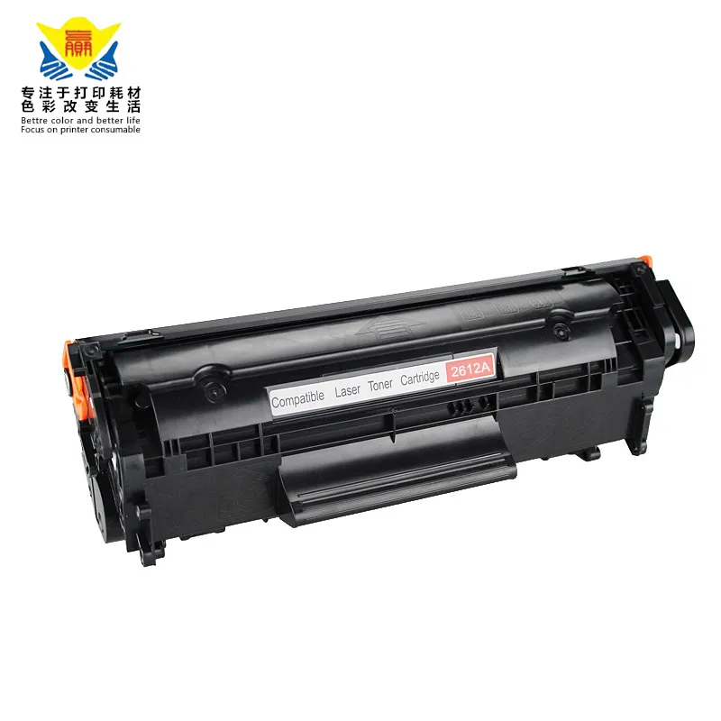 JIANYINGCHEN black Compatible toner cartridge Q2612A for HPs Laserjet 1010 1018 3015  Promotion