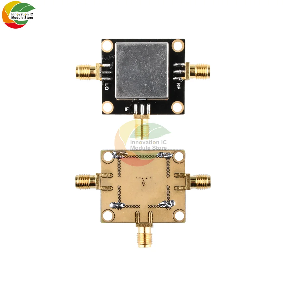 Ziqqucu HMC412 9-15G Low Noise Double Balanced Mixer Up and Down RF Frequency Conversion Passive Mixer Module