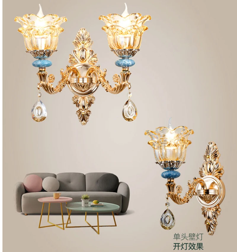 Modern Crystal Chandeliers Home Lighting Decoration Luxury Candle Chandelier Pendants Living Room Indoor Lamp Lustres De Cristal