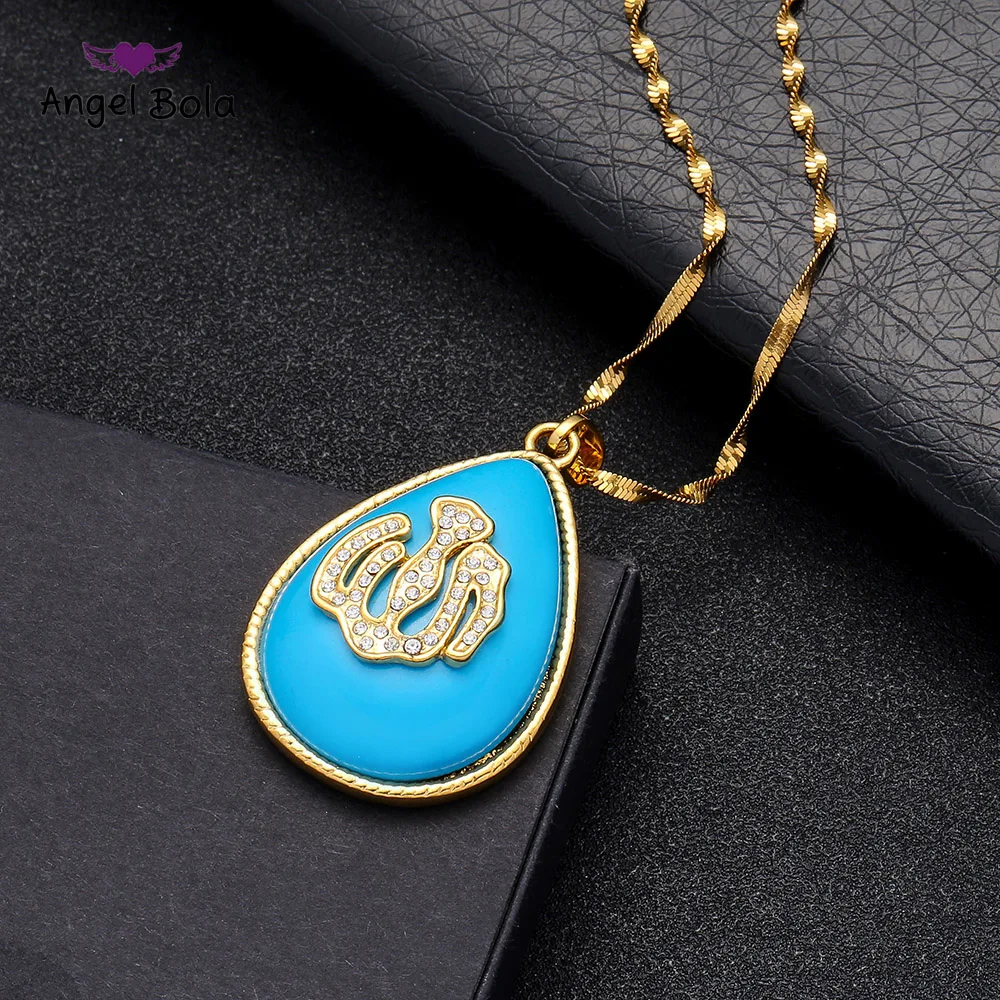 Urkish Lira Coin New Allah Necklaces for Women/Girls Traditional Nation Arab Jewelry Turkey Iraqi Muslim Pendant