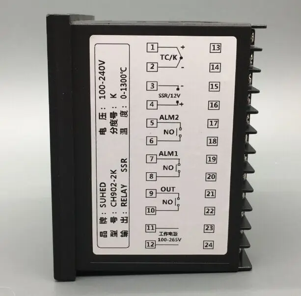 SUHED อัจฉริยะเทอร์โมอุตสาหกรรมเตาอบ Thermostat Controller เครื่องอุปกรณ์อุณหภูมิ CH902