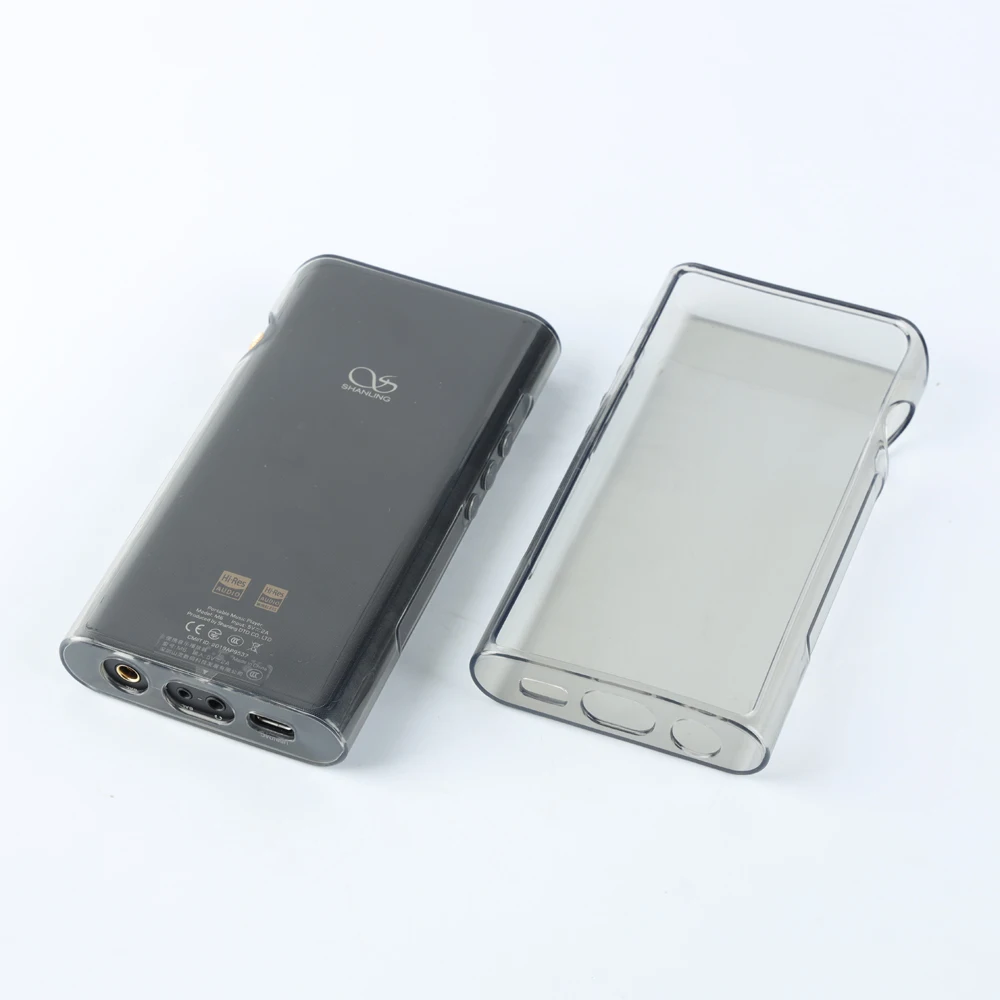 جراب هاتف جلد واقية من البولي يوريثان الناعم لمشغل موسيقى MP3 شانلينغ M6 21 M6 (21) Hifi