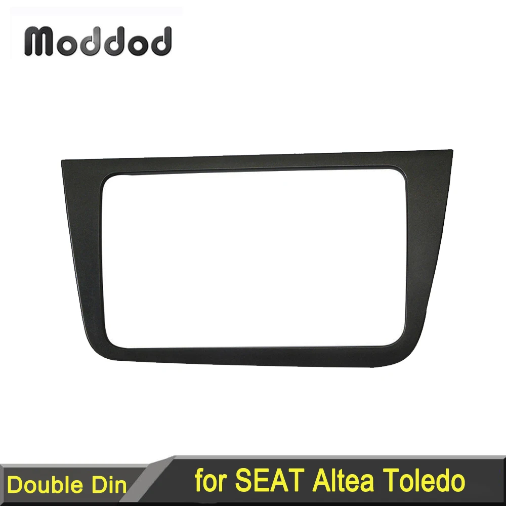 

Автомобильный радиоприемник Fascia Для SEAT Altea 2004-2015 Toledo 2004-2009, 2 Din, стереопроигрыватель, устанавливаемая объемная панель, комплект приборной панели, GPS рамка