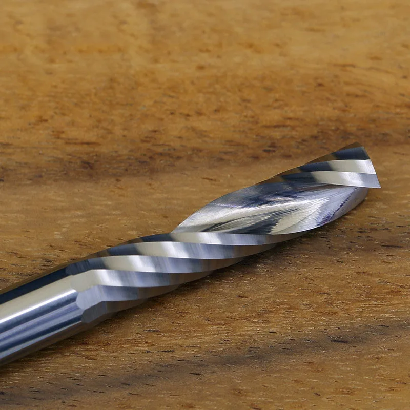 5A Hartmetall-Einzahn-Zollfräser für Holzbearbeitungswerkzeuge, Aluminium-Schneidwerkzeug, CNC-Fräser, Holzfräser – Detail 4