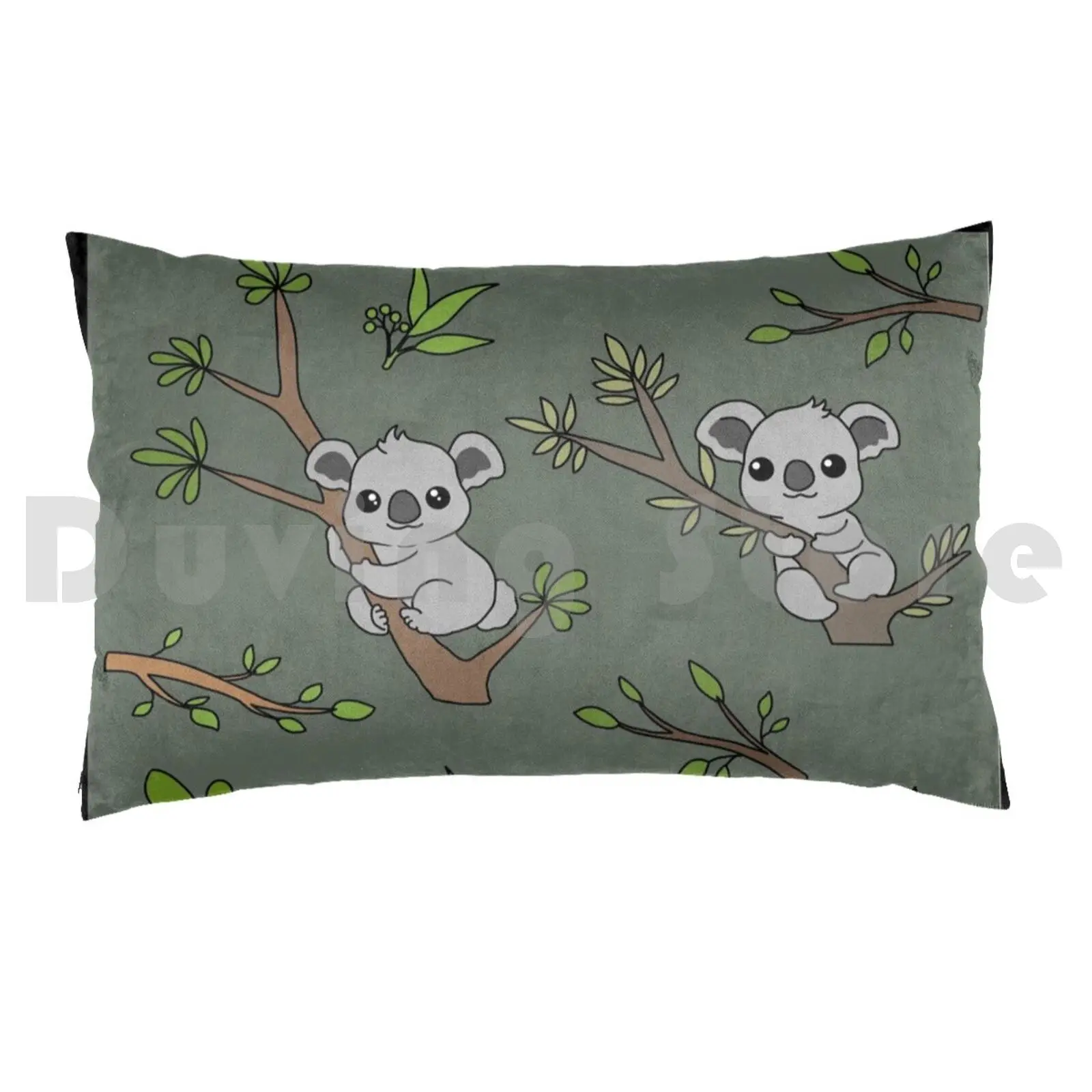 Koala Bear Eucalyptus Australia Koala Pillow Case 20*30 Inch Australia Australia Australia Australia Souvenir