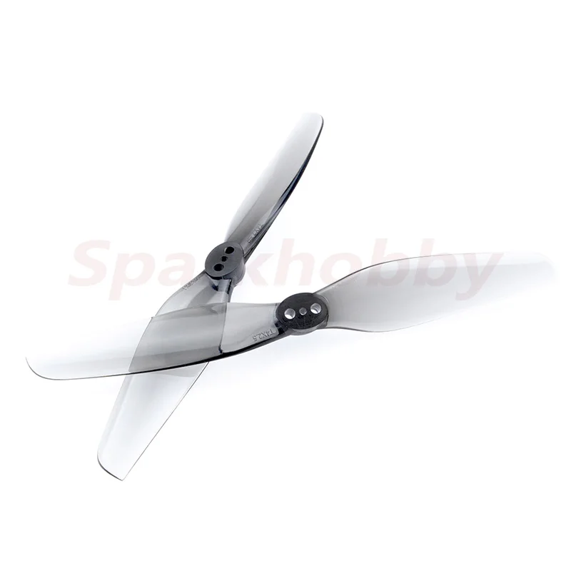 2Pairs HQ Durable Prop T4x2.5 4025 Grey CW CCW PC Propeller 4 Inch 2-blade Diatone Rome F4 Toothpick FPV Quadcopter Racing Drone