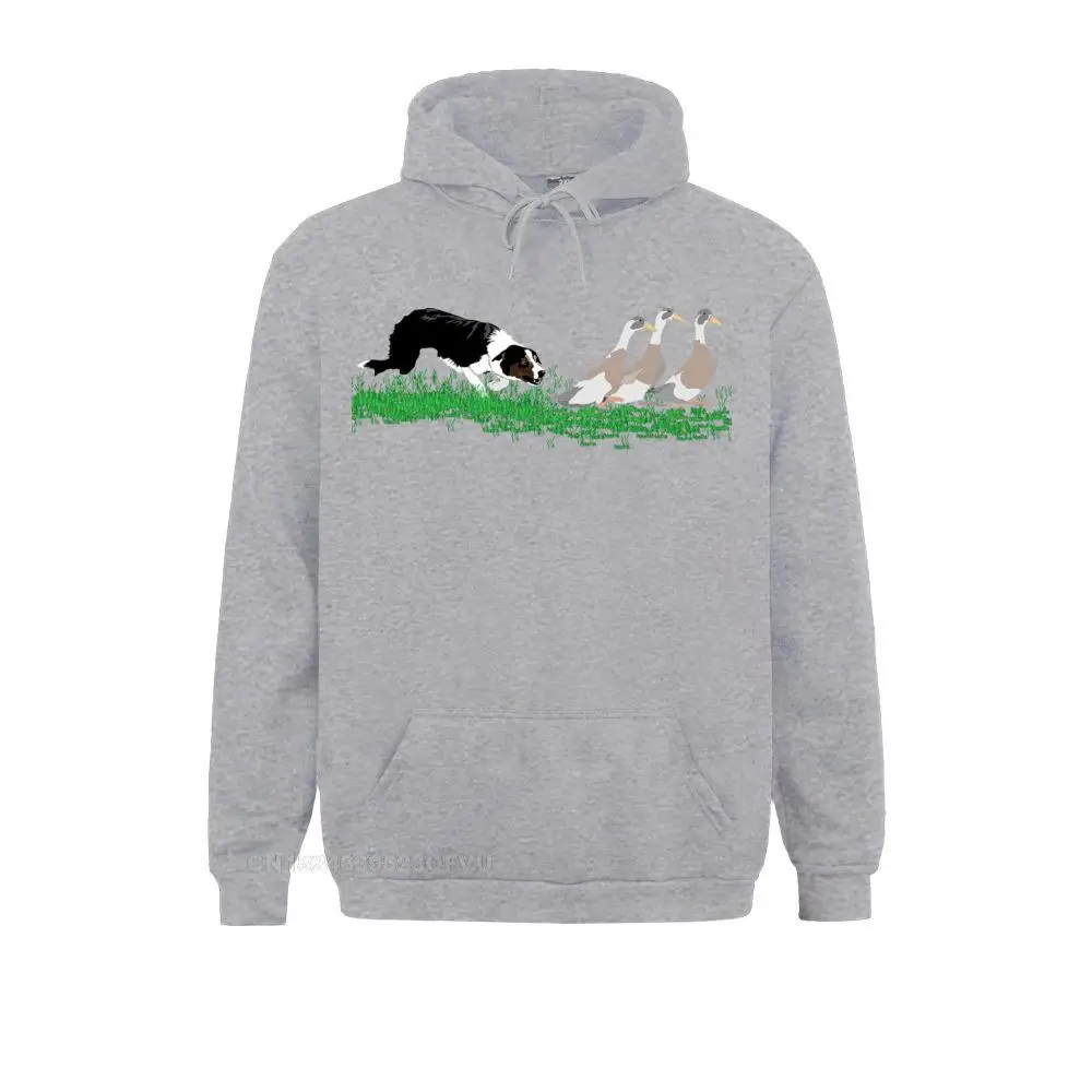 Border Collies Have Their Ducks In A Row Hoodie Men Dogs Lover Pet Collies Dog Cotton Tees Fitness Pullover Hoodie Camisas