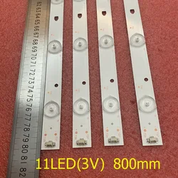 4pcs 11LED LED backlight strip for JVC LT-40M640 MTV-4128LTA2 LT-40C540 LSC400HN01 LT-40E71(A) LED40D11-ZC14-03(B) LED40D11-01