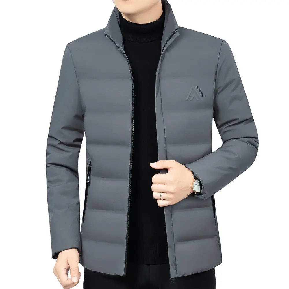 Parka gruesa de invierno para hombre, chaqueta cálida a prueba de viento, abrigo de talla grande 4XL, 3 colores