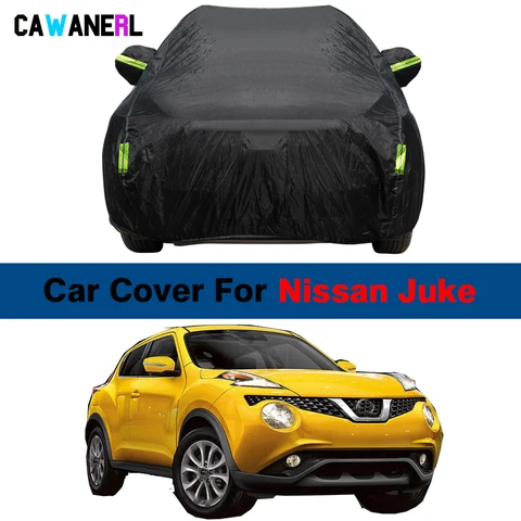 Уличный автомобильный чехол для Nissan Juke, водонепроницаемый, с защитой от УФ-лучей, от дождя, снега, льда, автомобильный чехол
