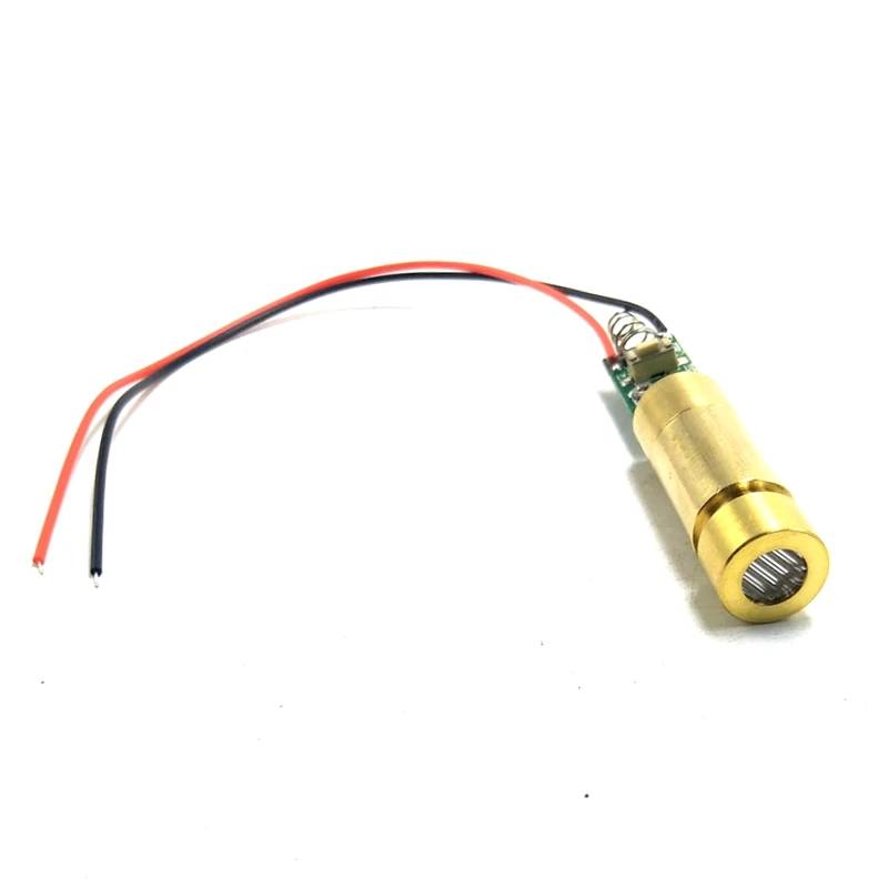 

Industrial Lab APC 450nm 100mw Pure Blue Laser Diode Line Module 12x35mm Brass Housing 3.7V-4.2V