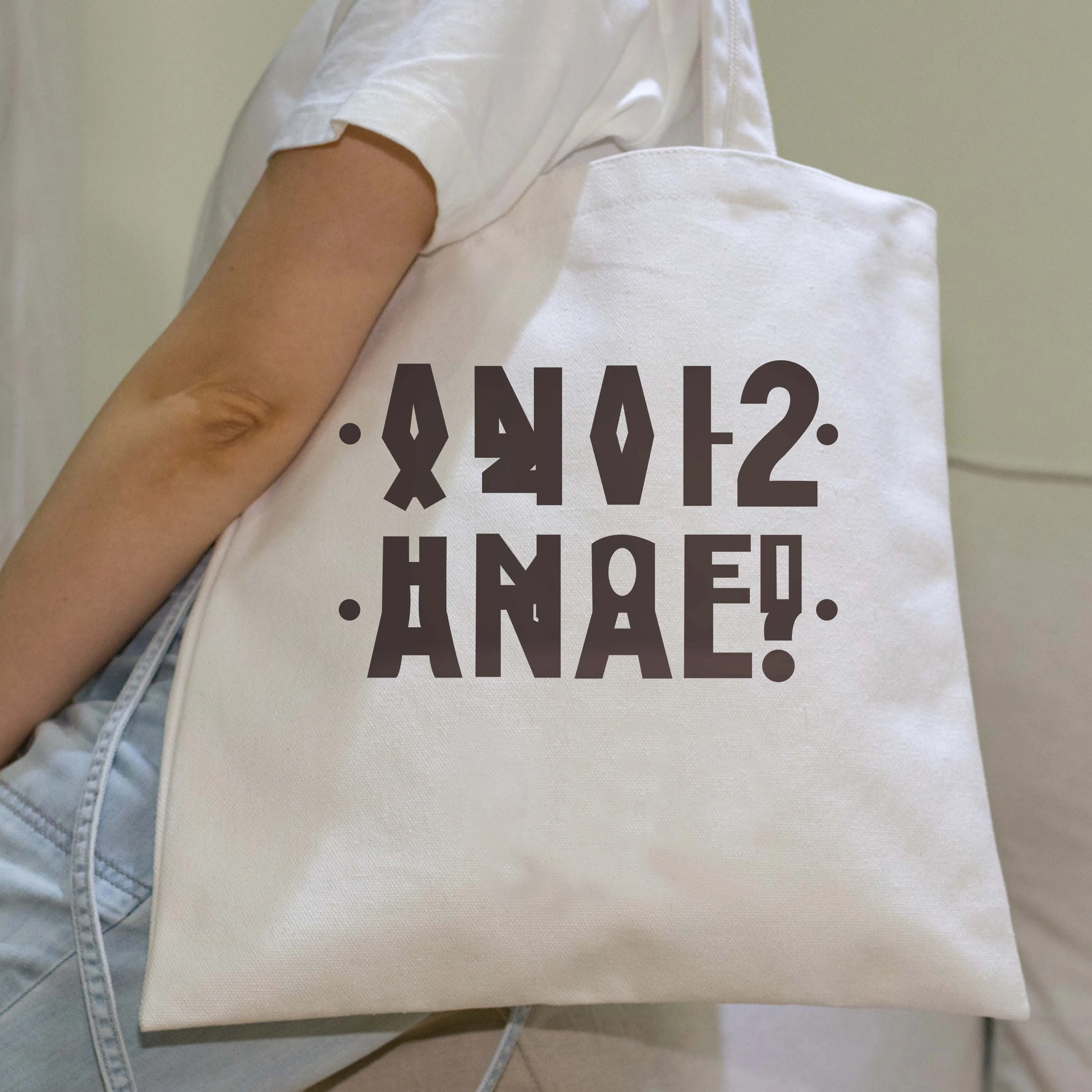 Russian Inscription Women Shopper bag Funny Letter Print Shoulder bag White female canvas bag for Girl teacher gift