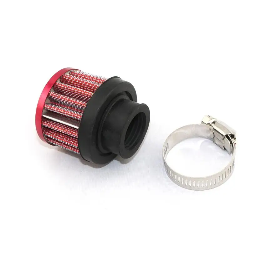 Universal 25mm Car Motor Cold Air Intake Filter Kit Vent Crankcase Breather Part Accessories