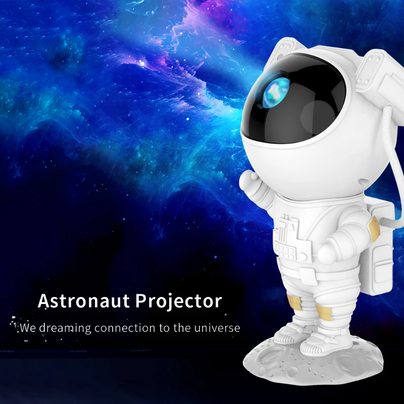 

Glow Party Supplies Astronaut Projector Lamp Adjustable Colorful Timer Bedroom Decor Room lights decor lamp Fancy Bedroom lamps