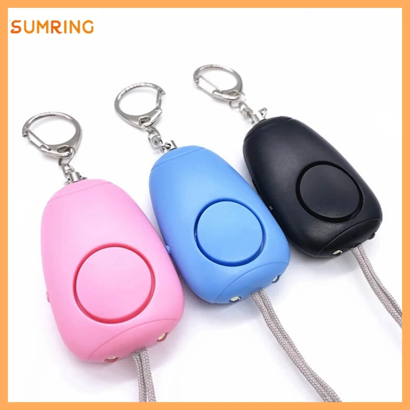 

Custom Safety Alarms USB Rechargeable Type Personal Alarm Emergency SOS System Self Defense Key Chain