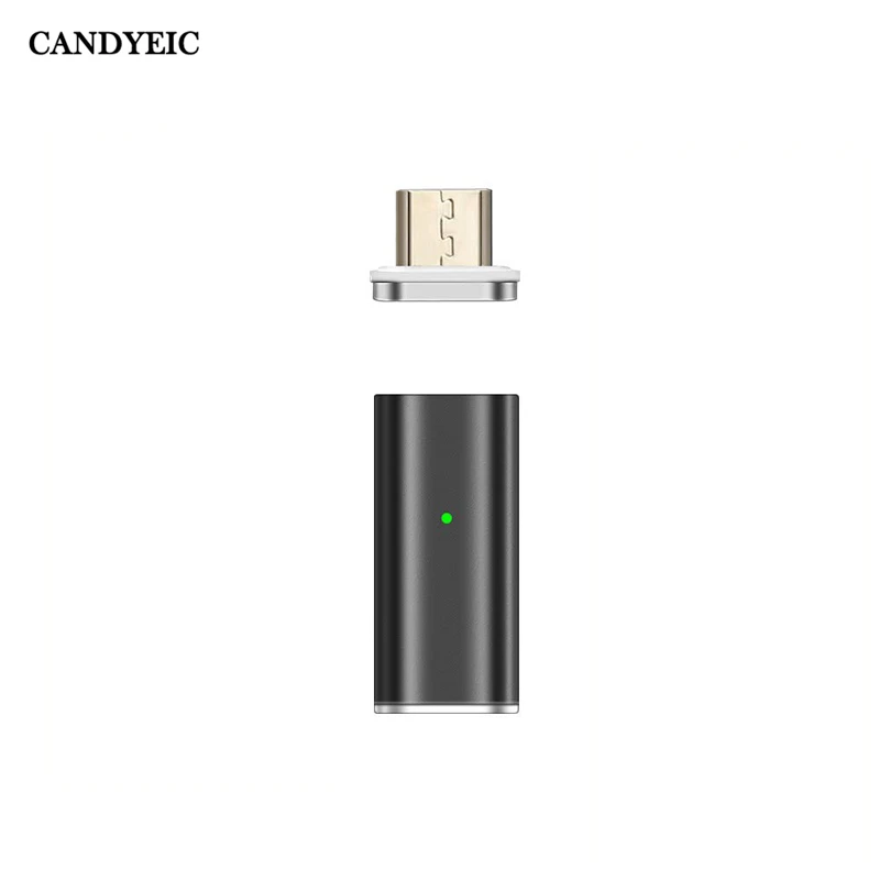 Adaptery magnetyczne Micro na Type-c do ładowania Samsung Galaxy M55 Xiaomi Redmi K70 Ultra Infinix Smart 8 HD Doogee S41 Pro